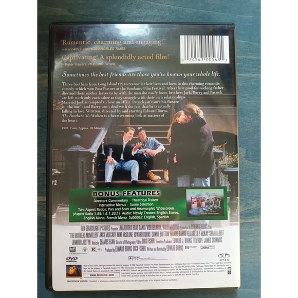 The Brothers McMullen DVD - Picture 2 of 3